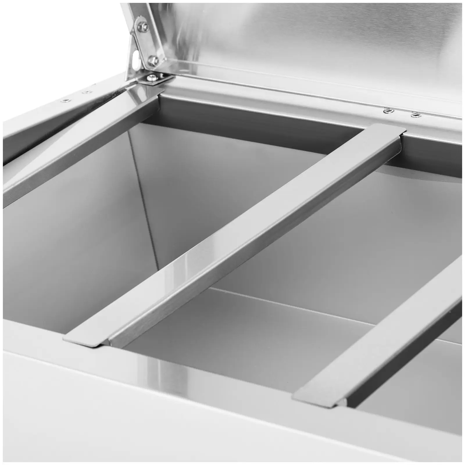 Vetrina refrigerata- 140 x 39 cm - 5 contenitori GN 1/3