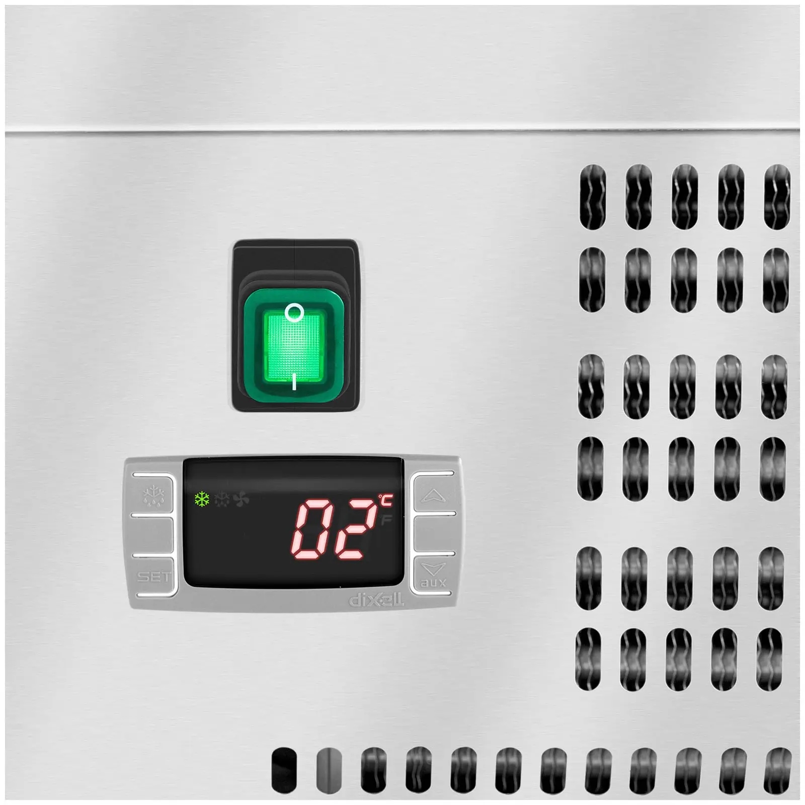 Vetrina refrigerata- 140 x 39 cm - 5 contenitori GN 1/3