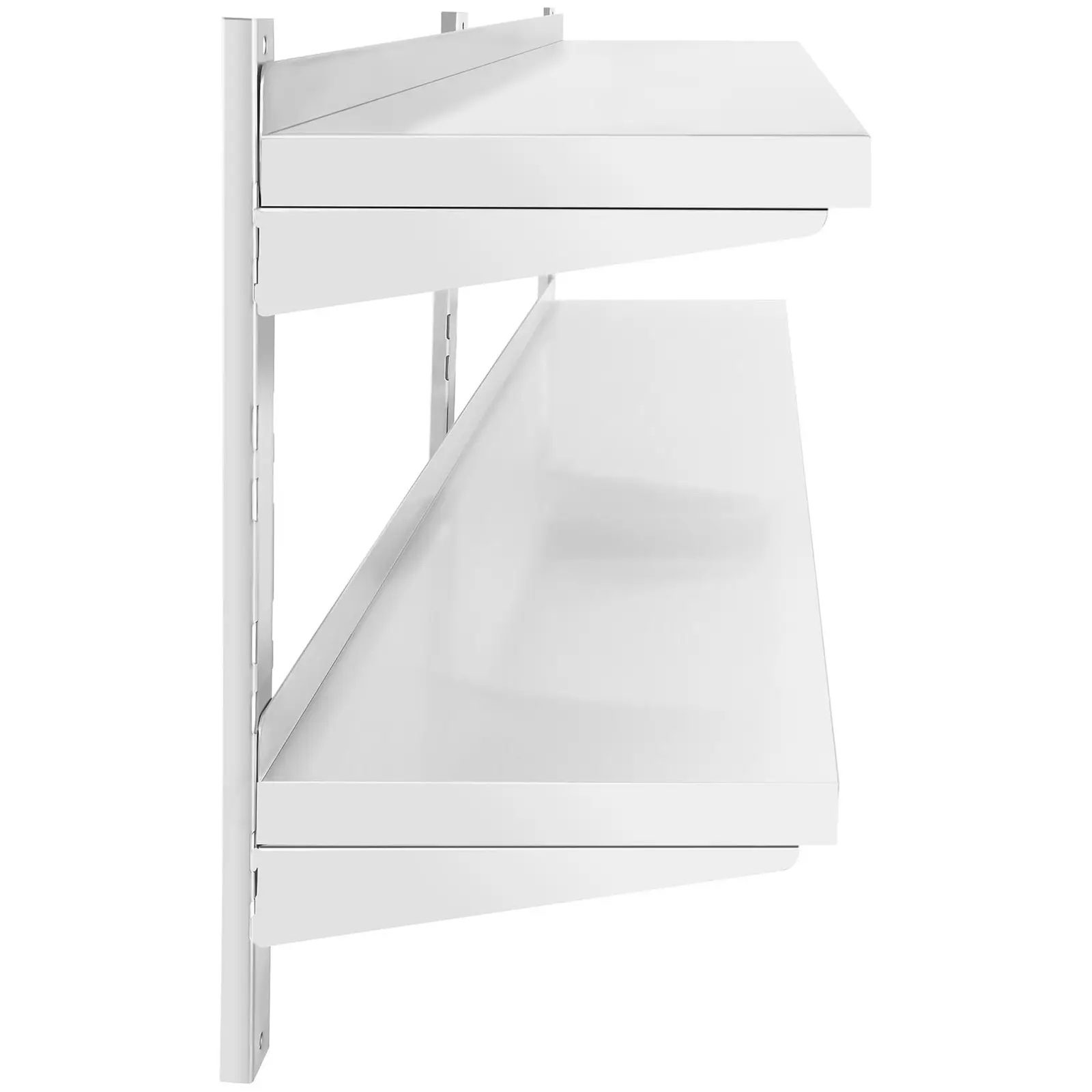 Ripiano a parete - 2 ripiani - 180 x 40 cm | RCWR-1800.4