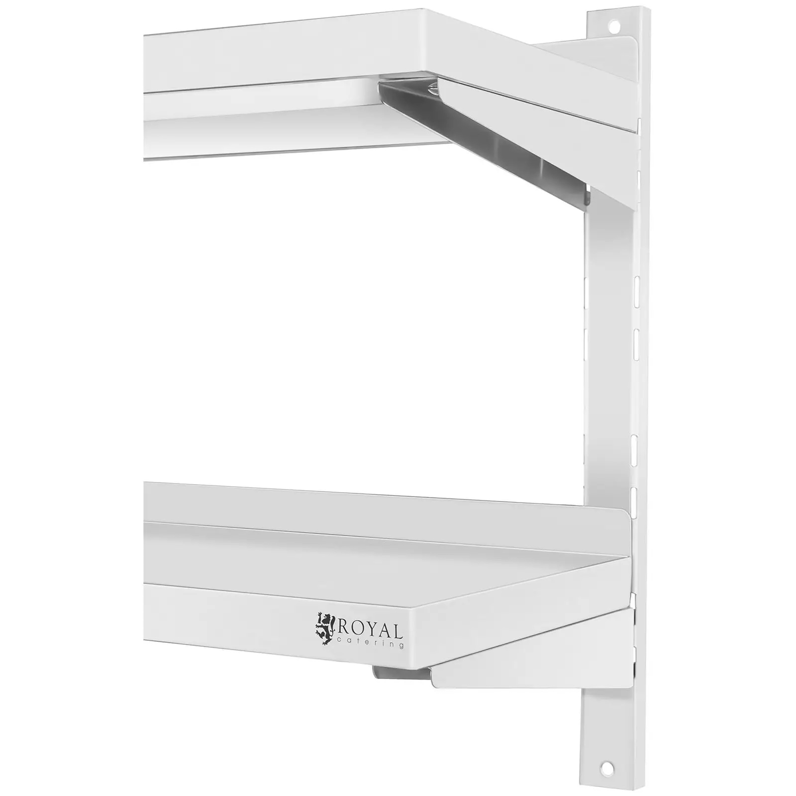Ripiano a parete - 2 ripiani - 180 x 40 cm | RCWR-1800.4