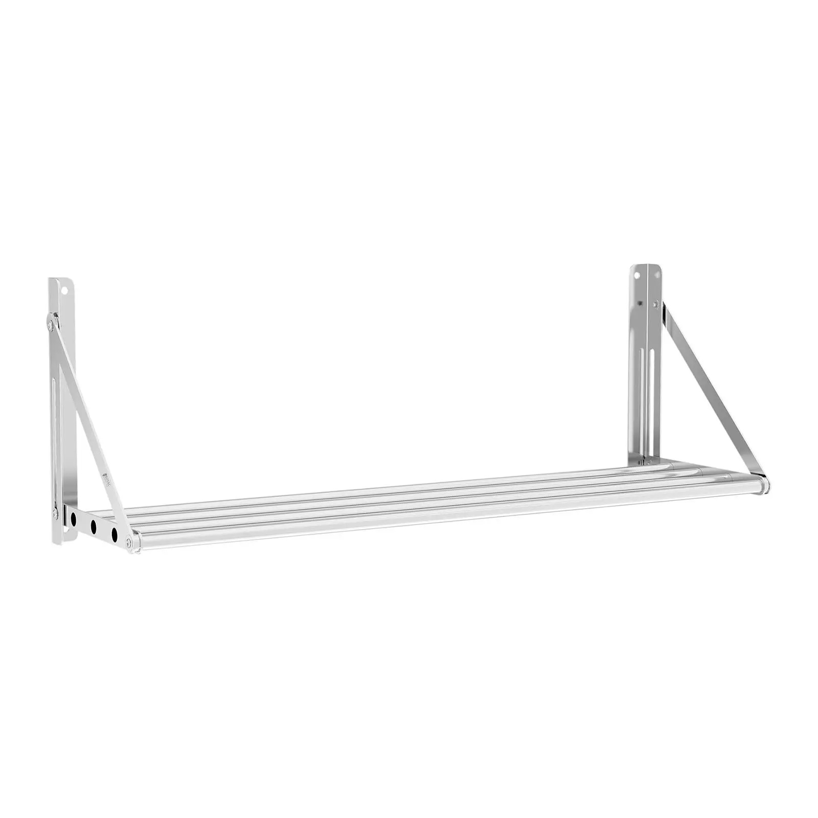Ripiano a parete - pieghevole - con barra - 100 x 30 cm - 40 kg | RC-TFWH100X30