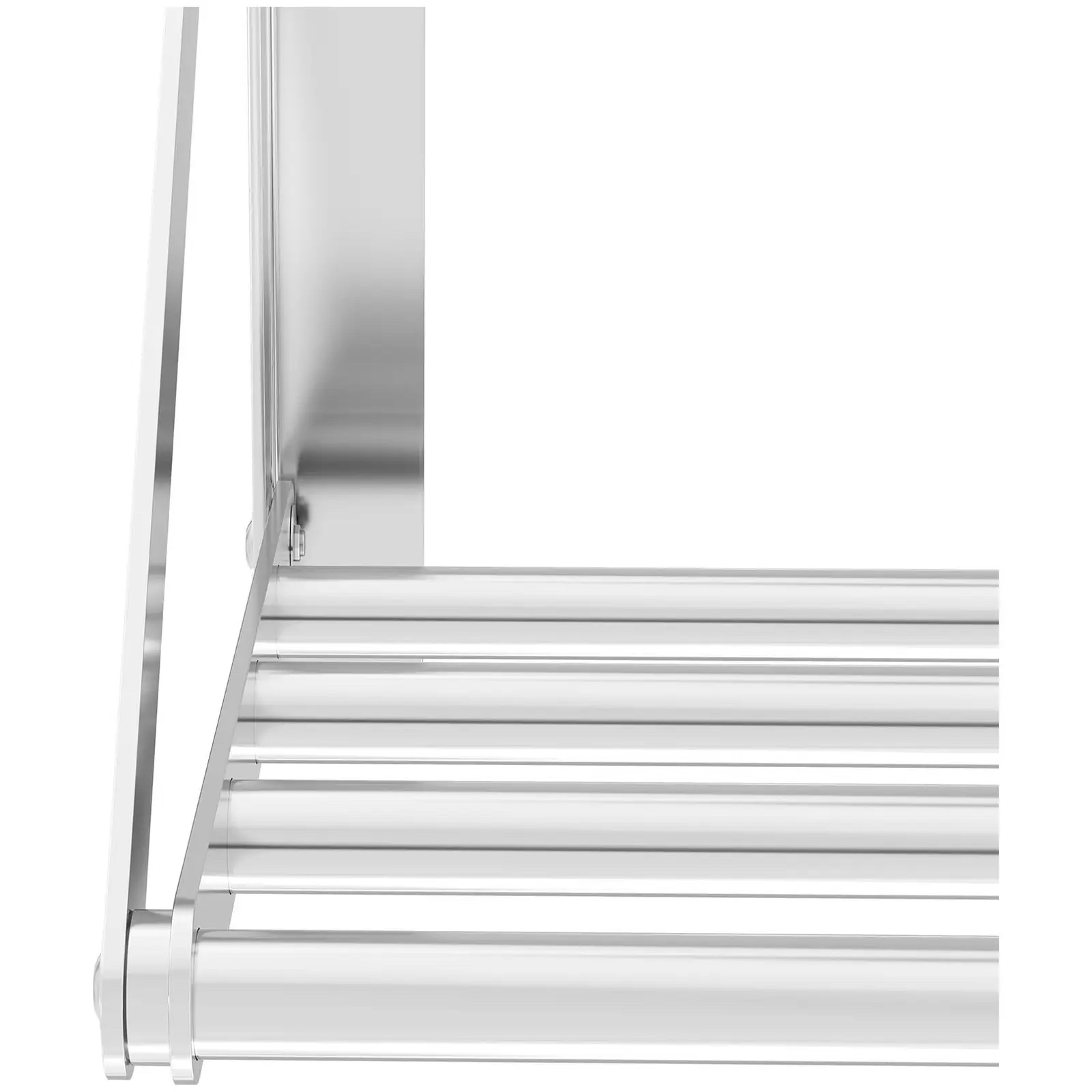 Ripiano a parete - pieghevole - con barra - 100 x 30 cm - 40 kg | RC-TFWH100X30