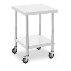Tavolo da lavoro mobile - 60 x 60 cm - 120 kg | RCAT-60/60-W