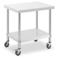 Tavolo da lavoro mobile - 80 x 60 cm - 135 kg | RCAT-80/60-W