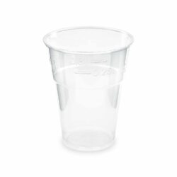 Bicchiere (PLA) trasparente Ø84mm 0,3L [10 pz]