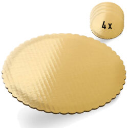 Sottotorta dorato - 4pz - Ø 30 cm | Gastrokitchen