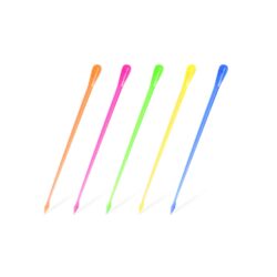 Stecchino decorativo (PS) Party mix di colori 9cm [50 pz]