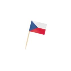 Stecchino decorativo Bandierina CZ 7cm [50 pz]