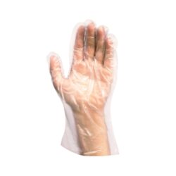Guanto (LDPE) monouso trasparente `L` [100 pz]