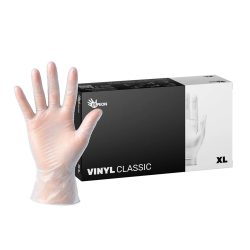 Guanti monouso in vinile Vinyl Classic - senza polvere - bianchi - misura XL [100 pz] | Espeon