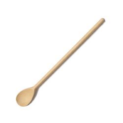 Cucchiaio in legno - 50 cm - ovale | Gastrokitchen