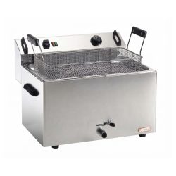 Friggitrice elettrica professionale - 16 L - 9 kW - 400 V | Gastrokitchen