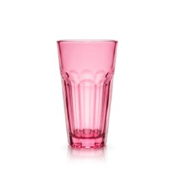 Bicchiere alto da bibita Alva - 250 ml - rosa | Gastrokitchen