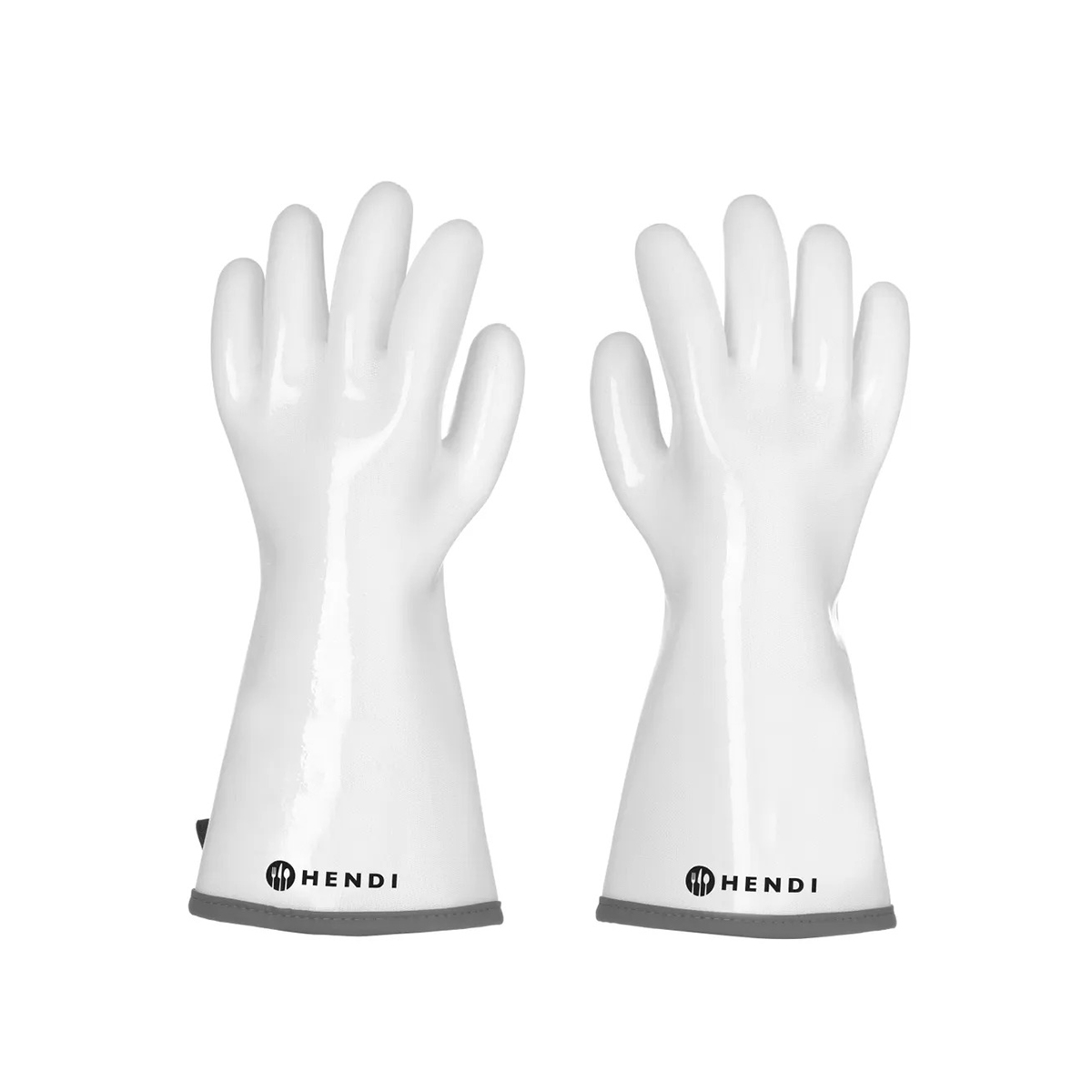 Guanti con superficie in silicone - 33 cm | Hendi 556573